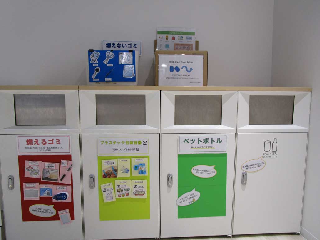 Waste separation in the office