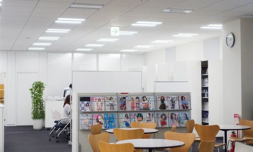 Office lighting replaced with LEDs