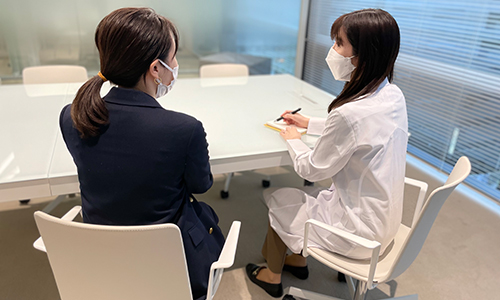 保健指導の様子